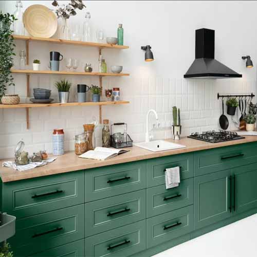 رنگ کابینت در دکوراسیون داخلی