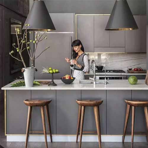 رنگ کابینت در دکوراسیون داخلی