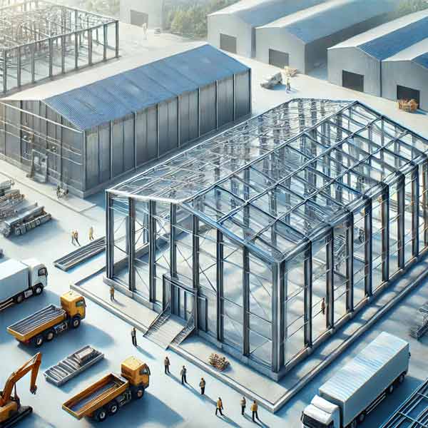 مزایای سوله سبک نسبت به سوله سنگین