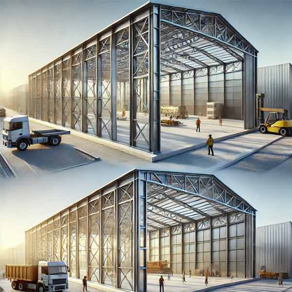 مزایای سوله سبک نسبت به سوله سنگین